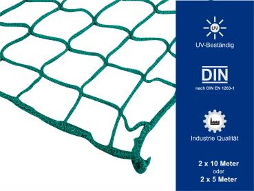 Seitenschutznetz - Dachdeckerfangnetz - Fangnetz- Farbe: Grün - verschiedene Größen